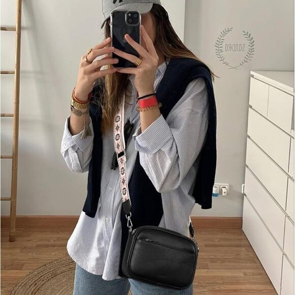 Crossbody Bags for Women, Vegan Leather Shoulder Handbags，Purses for Women with - Picture 2 of 9